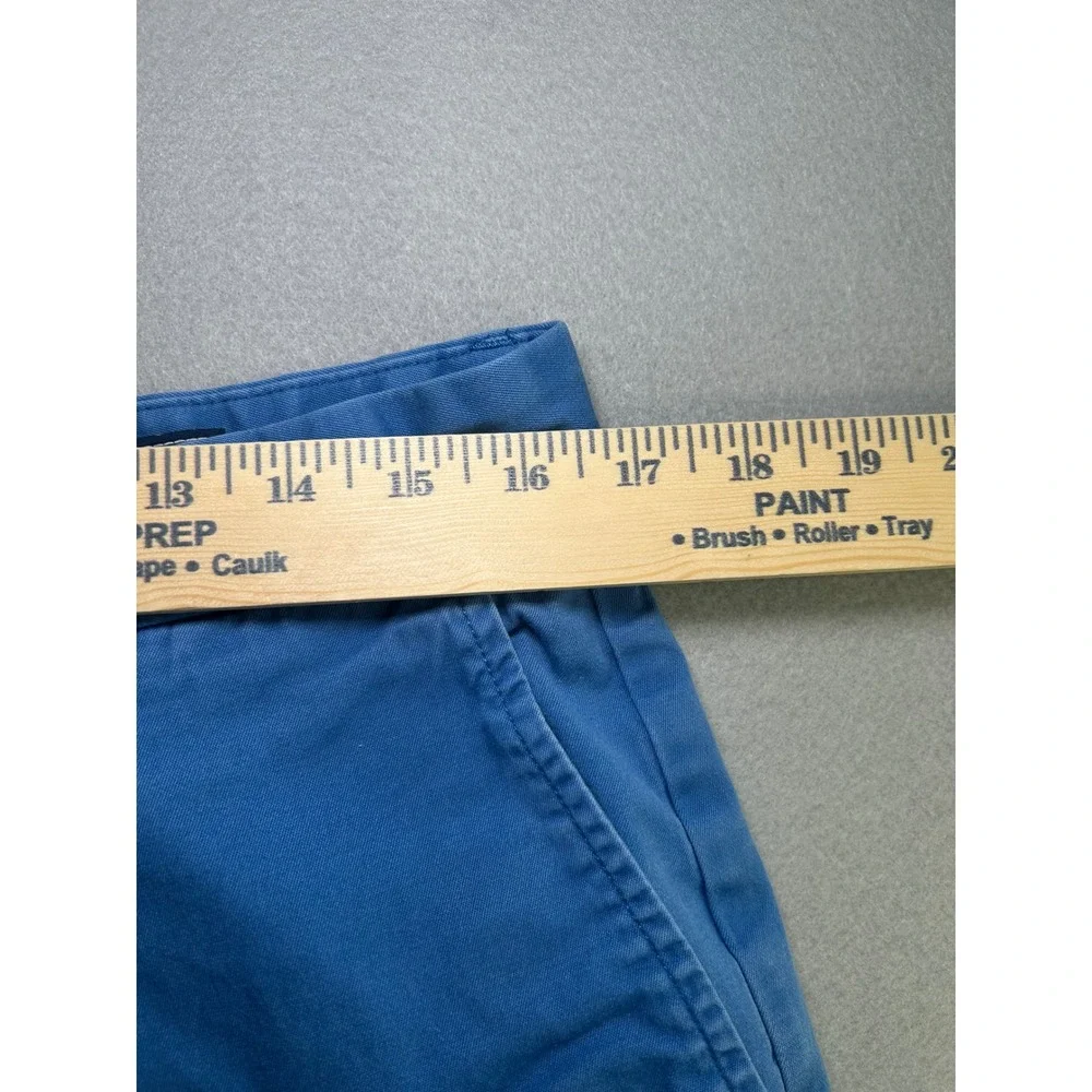 Vineyard‎ Vines Breaker Shorts Mens 34 Blue Cotton Blend Stretch Chino Casual